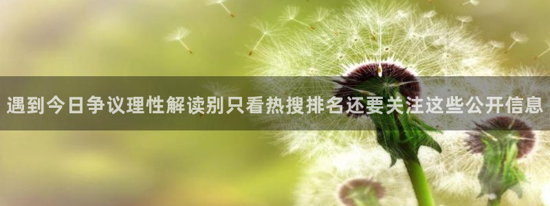 黑料爆料入口导航:遇到今日争议理性解读别只看热搜排名还要关注这些公开信息