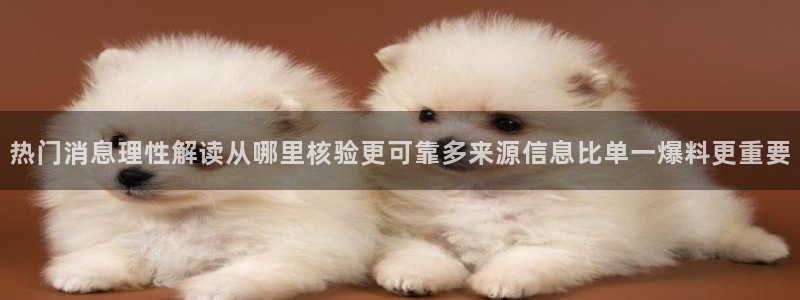 黑料爆料今日热搜:热门消息理性解读从哪里核验更可靠多来源信息比单一爆料更重要