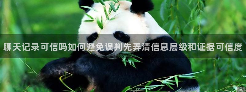 最新热点爆料:聊天记录可信吗如何避免误判先弄清信息层级和证据可信度